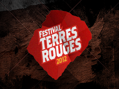 Terres Rouges Festival logotype terres rouges 2012