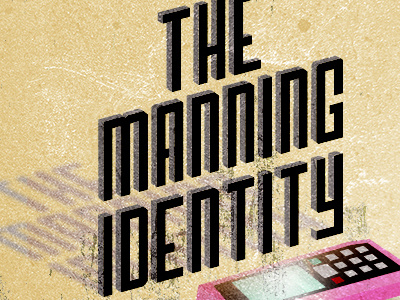 The Manning Identity minimalistic typography