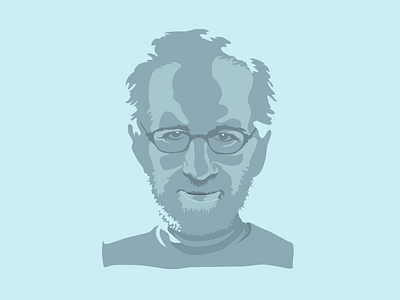 Spielberg face minimal steven spielberg vector