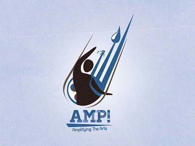 Amp! art film logo media
