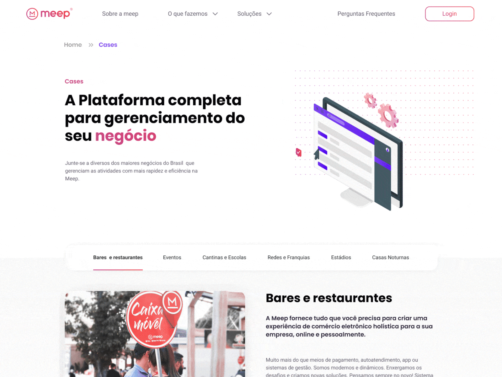 Meep  Service and payment solutions by Filipe Felicio on Dribbble