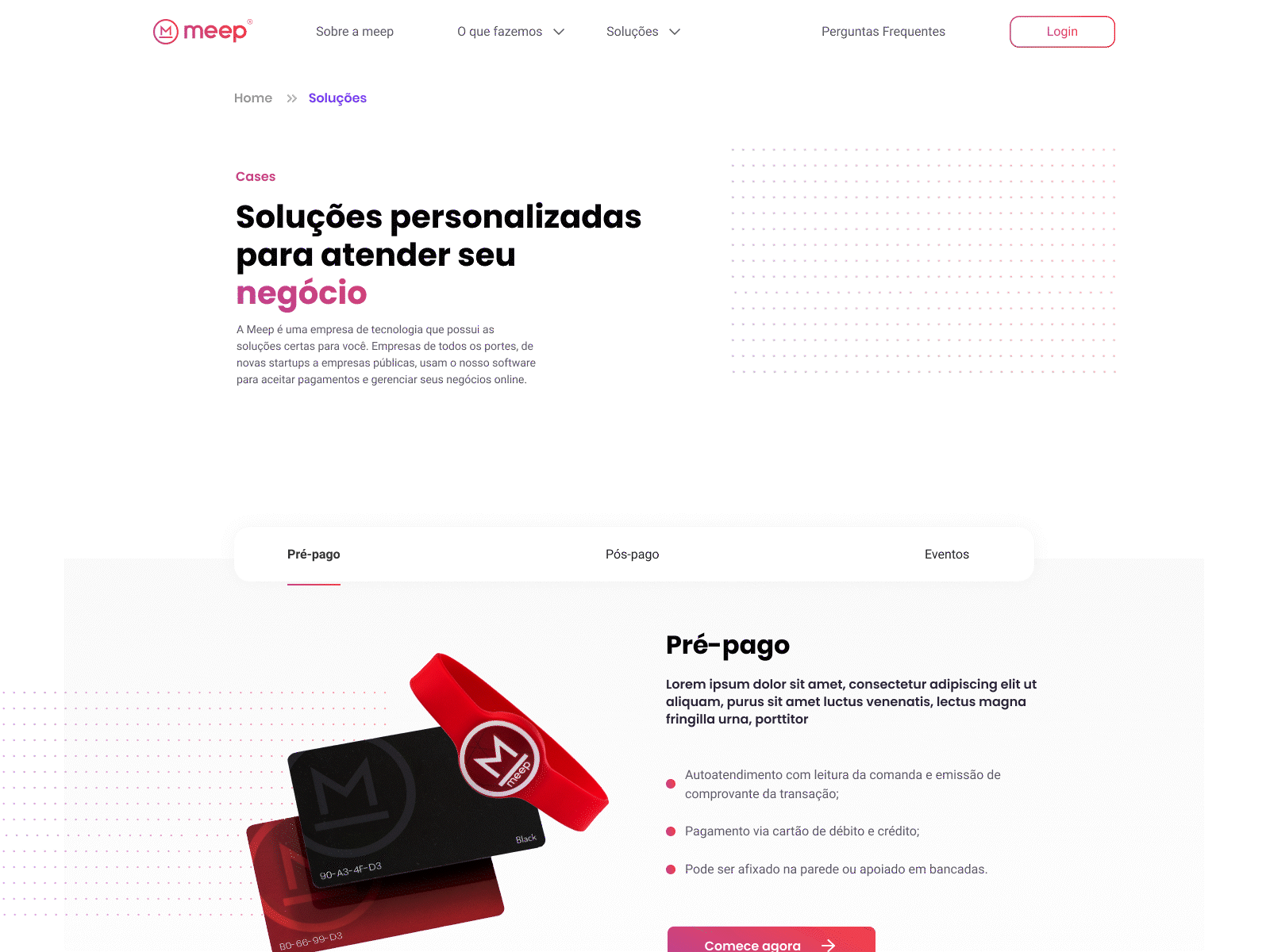 Meep  Service and payment solutions by Filipe Felicio on Dribbble