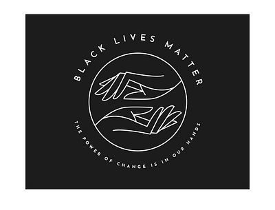 Black Lives Matter design digital graphic design icon iconography illustration layout minimal typography vector