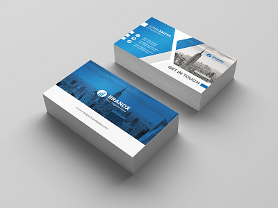 Corporate Business card Design ads branding business business card corporate creative design mahmud99fc modern