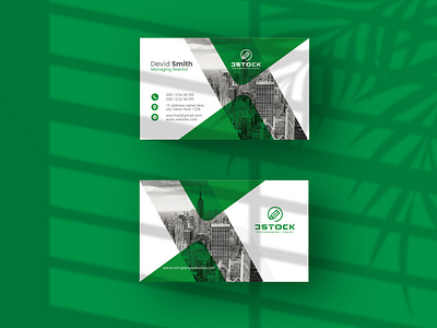 Business card design template