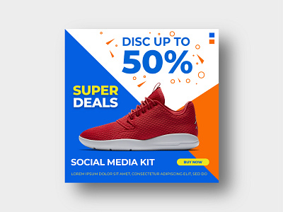 social media post design for sale promotion