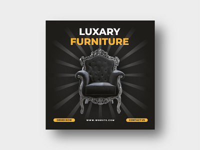 Social Media Post Design for Furniture