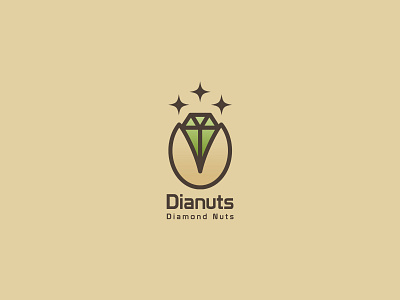 Diamond Nuts branding logo logo design logo designer logodesign logos