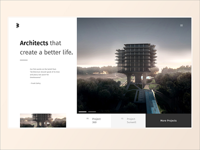 Architects that create a better life agency arch archictectural architect architects building clean construction design interiordesign mebo mumlauri portfilio studio ui ux web webdesign website