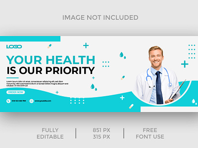 Medical Social media post ad design