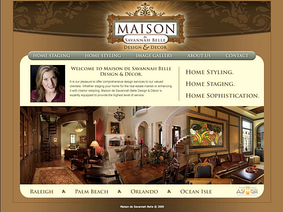 Maison de Savannah Belle - Website