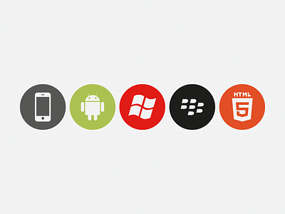 Platforms android blackberry html iphone mobile phone web windows