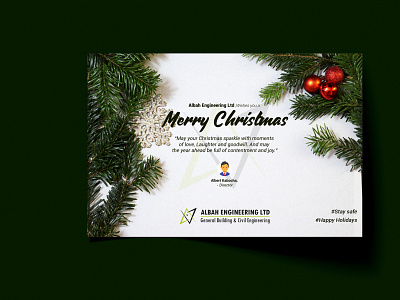 Merry Christmas brand identity business design illustration ux