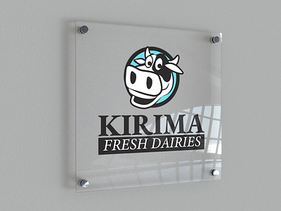 Kirima Fresh Dairies brand brand identity branding business design graphic design logo