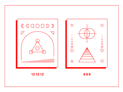 Secret Geometry branding geometric illustration secrets