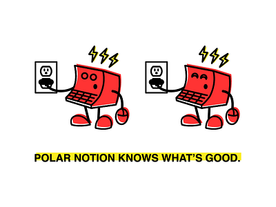 What's Good computer design illustration juice polar pals