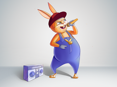 Rabbit character character design illustration rabbit