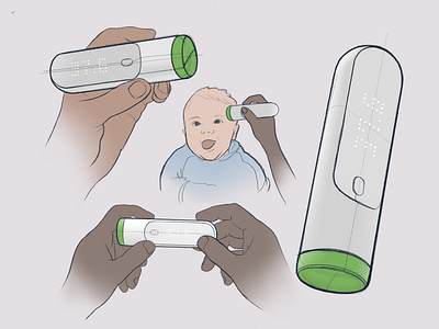 Nokia thermometer sketch