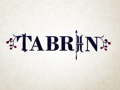 Tabrin WIP celtic design logo