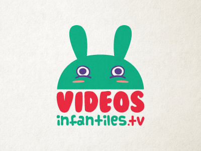 Videos Infantiles cute design fun kawaii kids logo