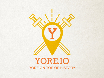 Yore.io app classic design logo pixel