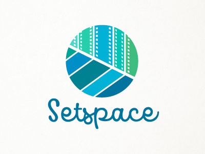 setspace logo WIP 2 app cool design film logo set
