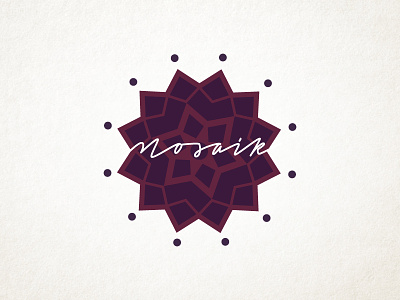 Mosaik Logo Design branding design hindi illustration logo mandala mistic spiritual