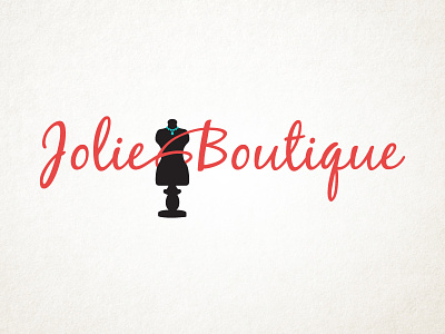 Jolie boutique fashion Logo boutique cute fashion logo pink stylish