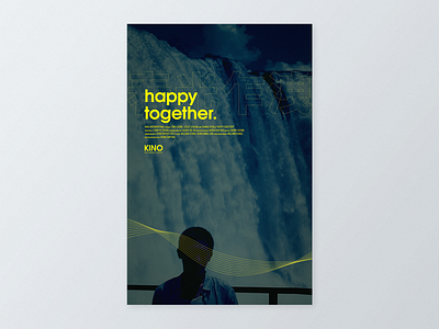 Happy Together (1997) Alternative Movie Poster design film film poster happy together movie poster wong kar wai