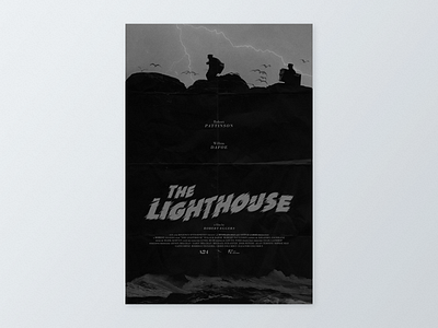 The Lighthouse (2019) Alternative Movie Poster design film film poster movie poster robert eggers the lighthouse