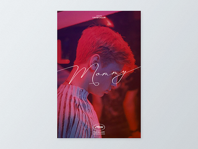 Mommy (2014) Alternative Movie Poster design film film poster mommy movie poster xavier dolan