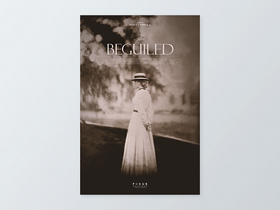 The Beguiled (2017) Alternative Movie Poster