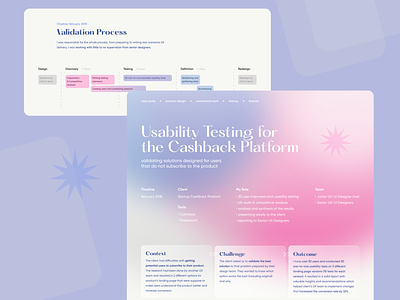 Usability Testing for the Cashback Platform Case Study