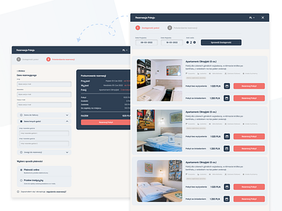 Reservation process for a holiday resort design design thinking process product product design redesign ui uidesign ux webdesign