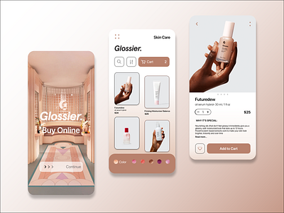 Glossier app