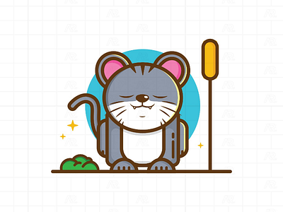 Cat Character Illustration