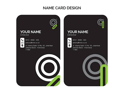Name Card Design Concept logos namecard ideas design