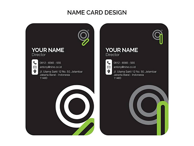 Name Card Design Concept