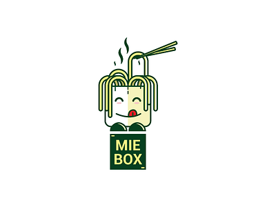 LOGO MIEBOX logo illustration logomaker