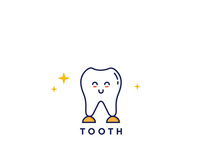 Tooth icon logo illustration design illustration logo logo brand cartoon illustration logo illustration logomaker