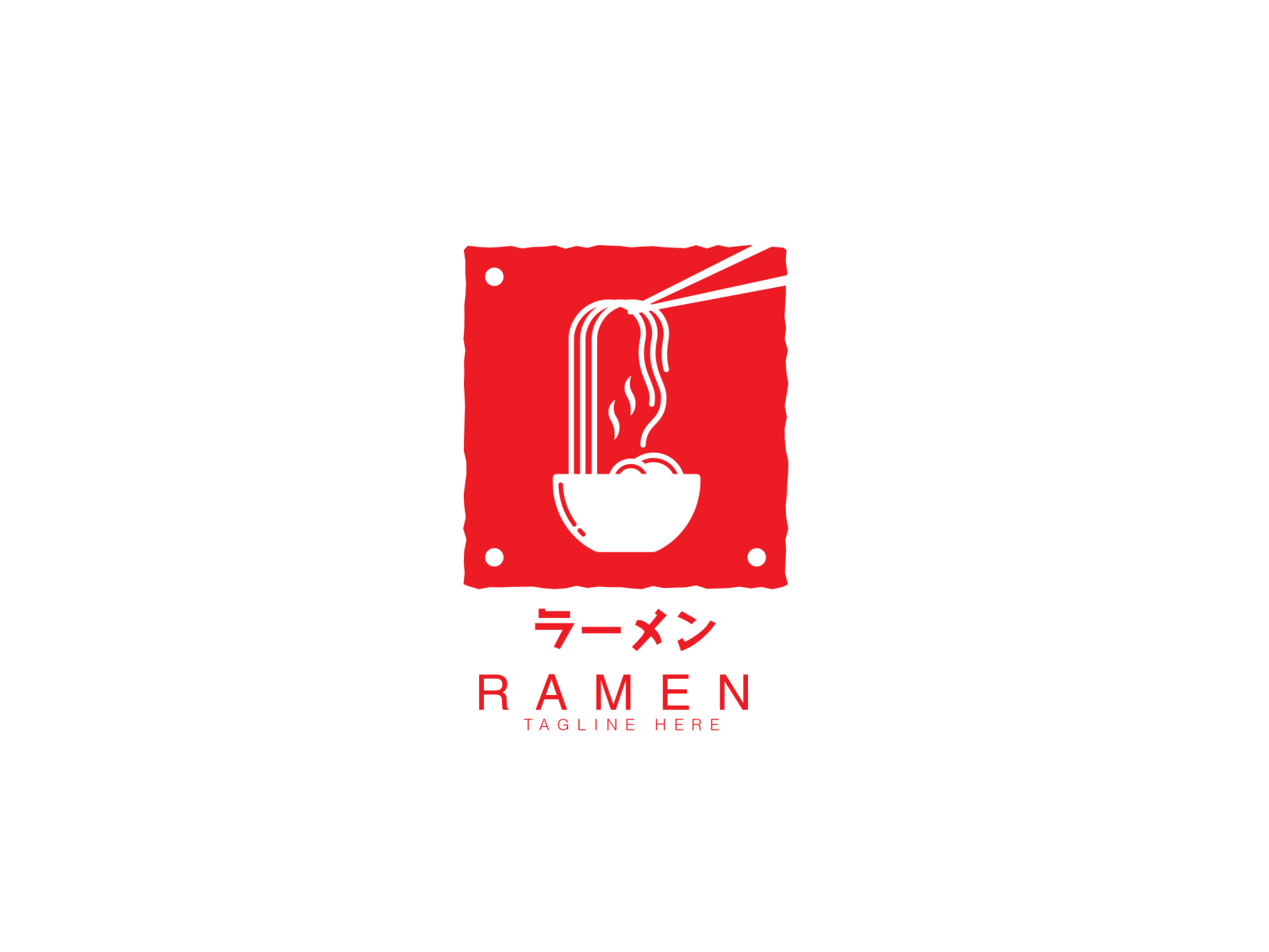 Ramen Logo Design Concept By Amier Grafis On Dribbble