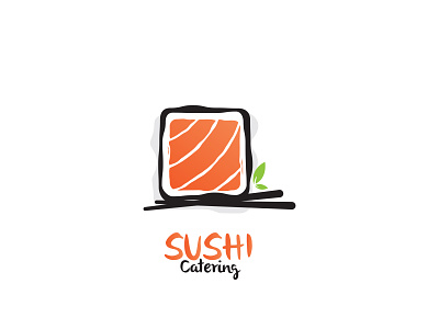Sushi Catering | Logo Design Concept branding design illustration logo logo design mascot brand logo design mascot illustration logo illustration logomaker logobusiness logodesign logos logotips