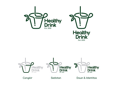 "Healthy Drink" Logo Design