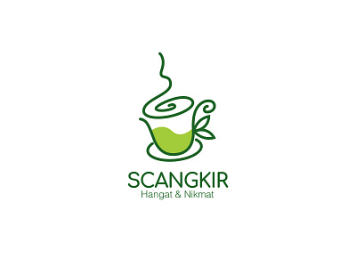 SCANGKIR LOGO DESIGN CONCEPT. branding design illustration logo logo brand cartoon illustration logo design macot brand logo design mascot brand logo illustration logomaker logodesign