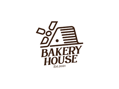 Bakery House Logo Design brand logo design business