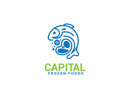 Frozen Food Logo Design by AMIER GRAFIS on Dribbble