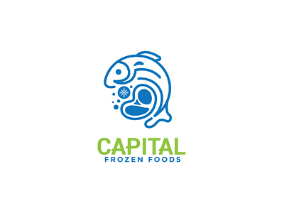 Frozen Food Logo Design By Amier Grafis On Dribbble