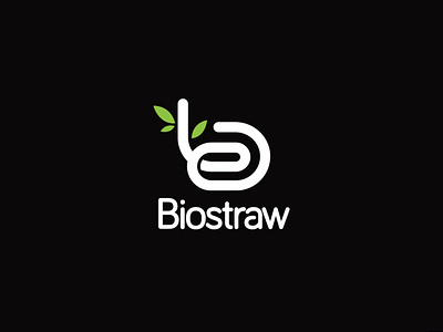 BIOSTRAW LOGO DESIGN