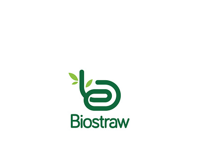 BIOSTRAW LOGO DESIGN brandidentity branding design freelance freelancedesigner graphic design illustration logo logobranding logodesign logoforbusiness logogram logolockup logomark logotips logotype vector