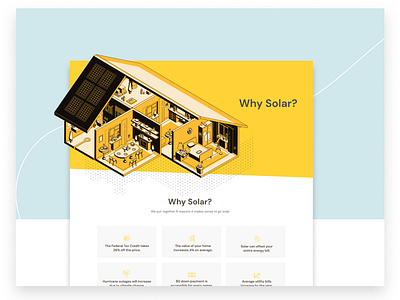 Educational Solar Landing Page